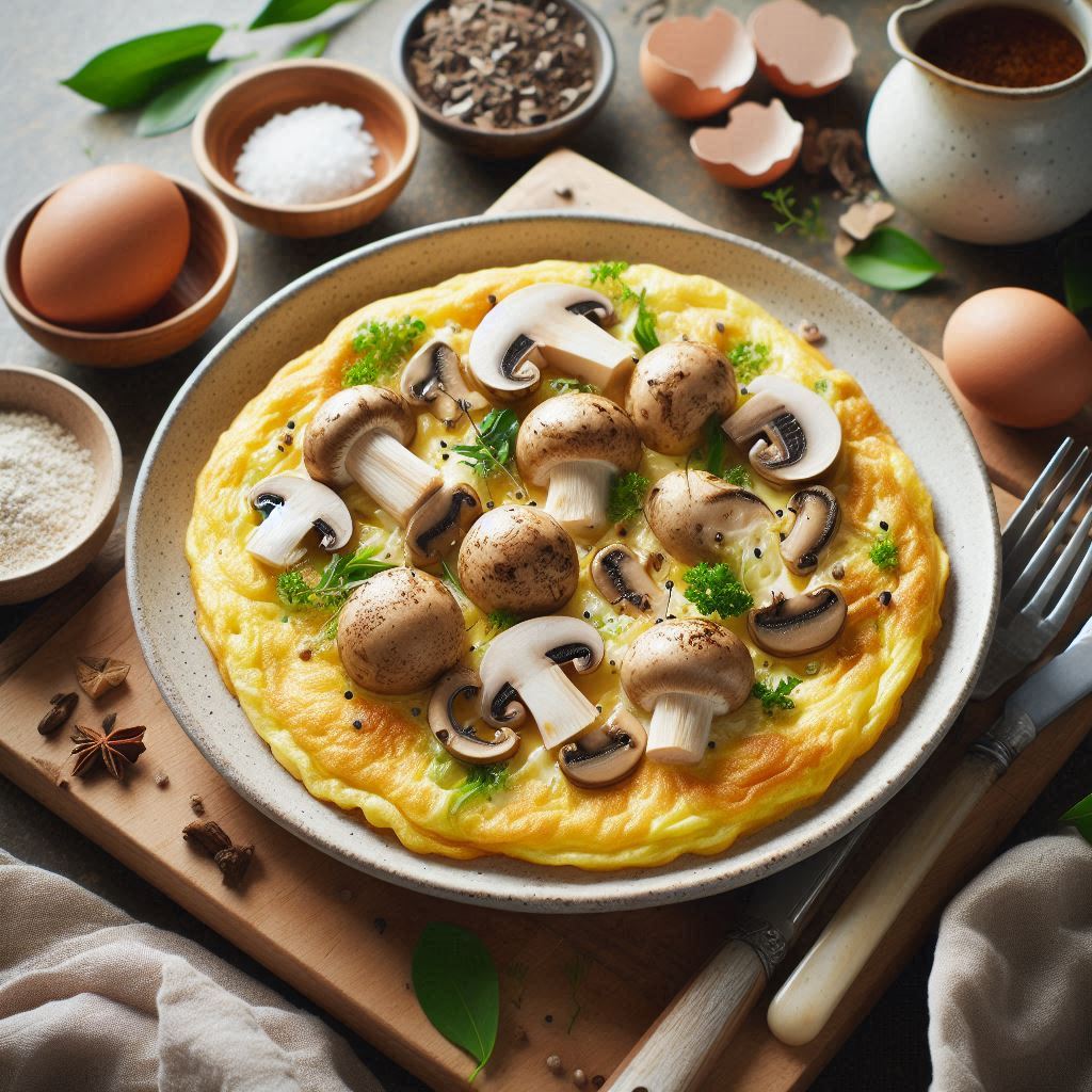 Mushroom Omelette-image